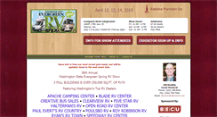 Desktop Screenshot of evergreenspringrvshow.com